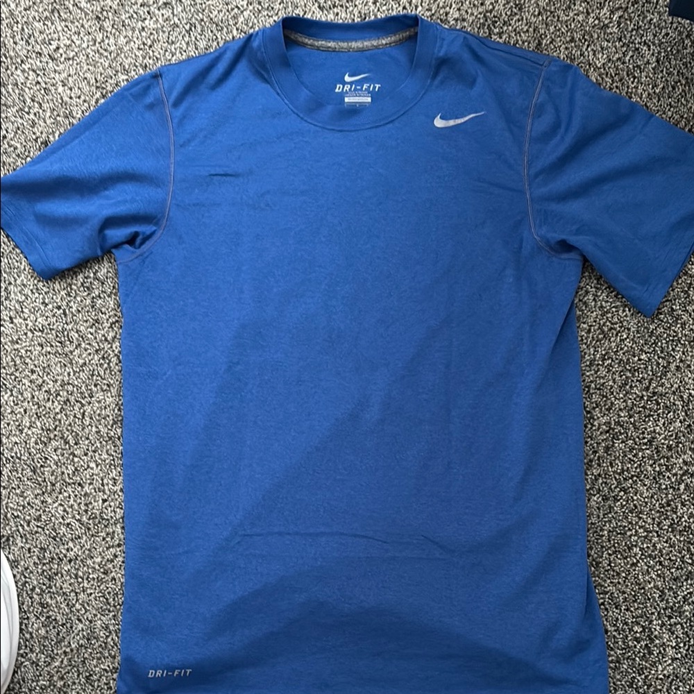 Nike Blue Short Sleeve Performance Tee